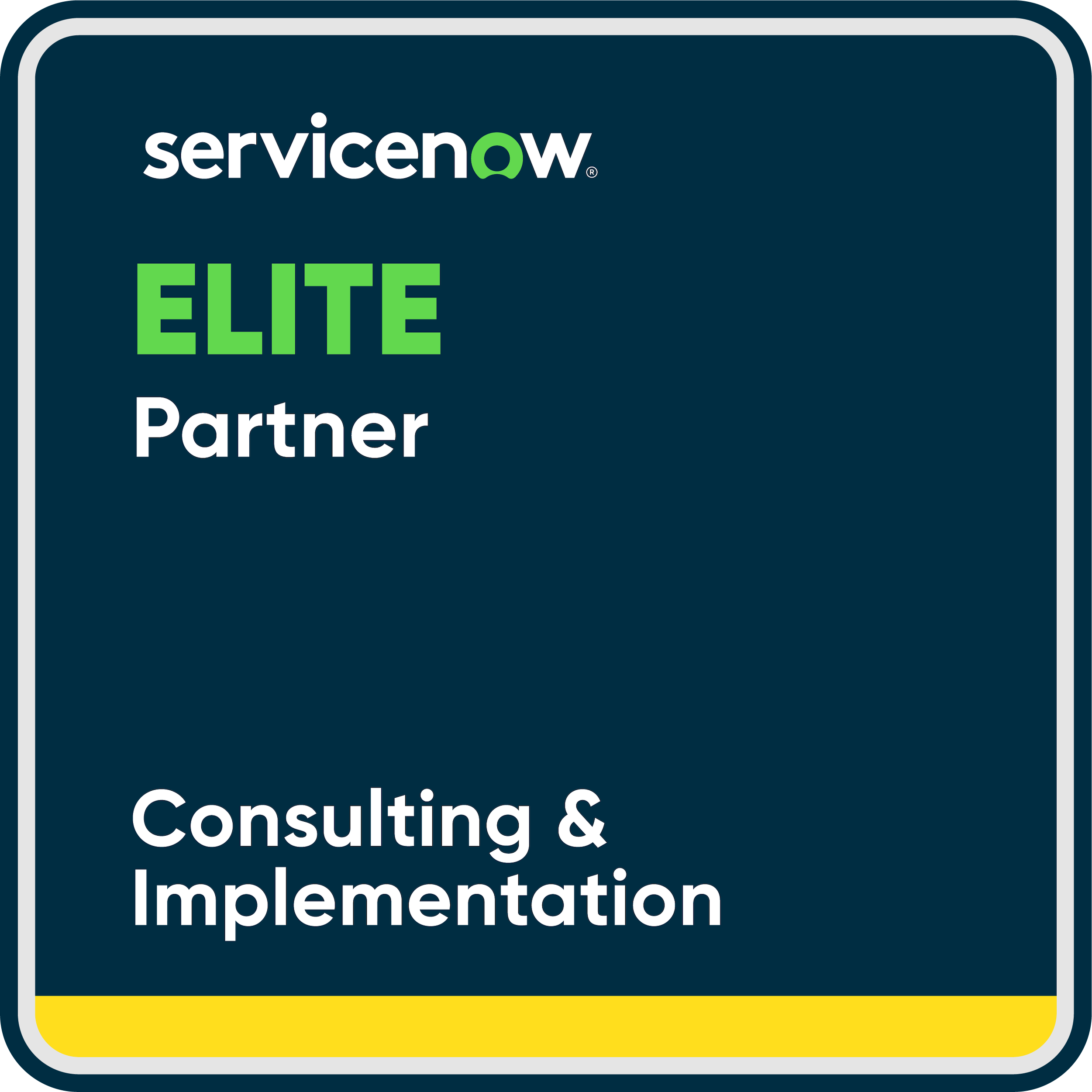 ServiceNow Elite Partner Badge